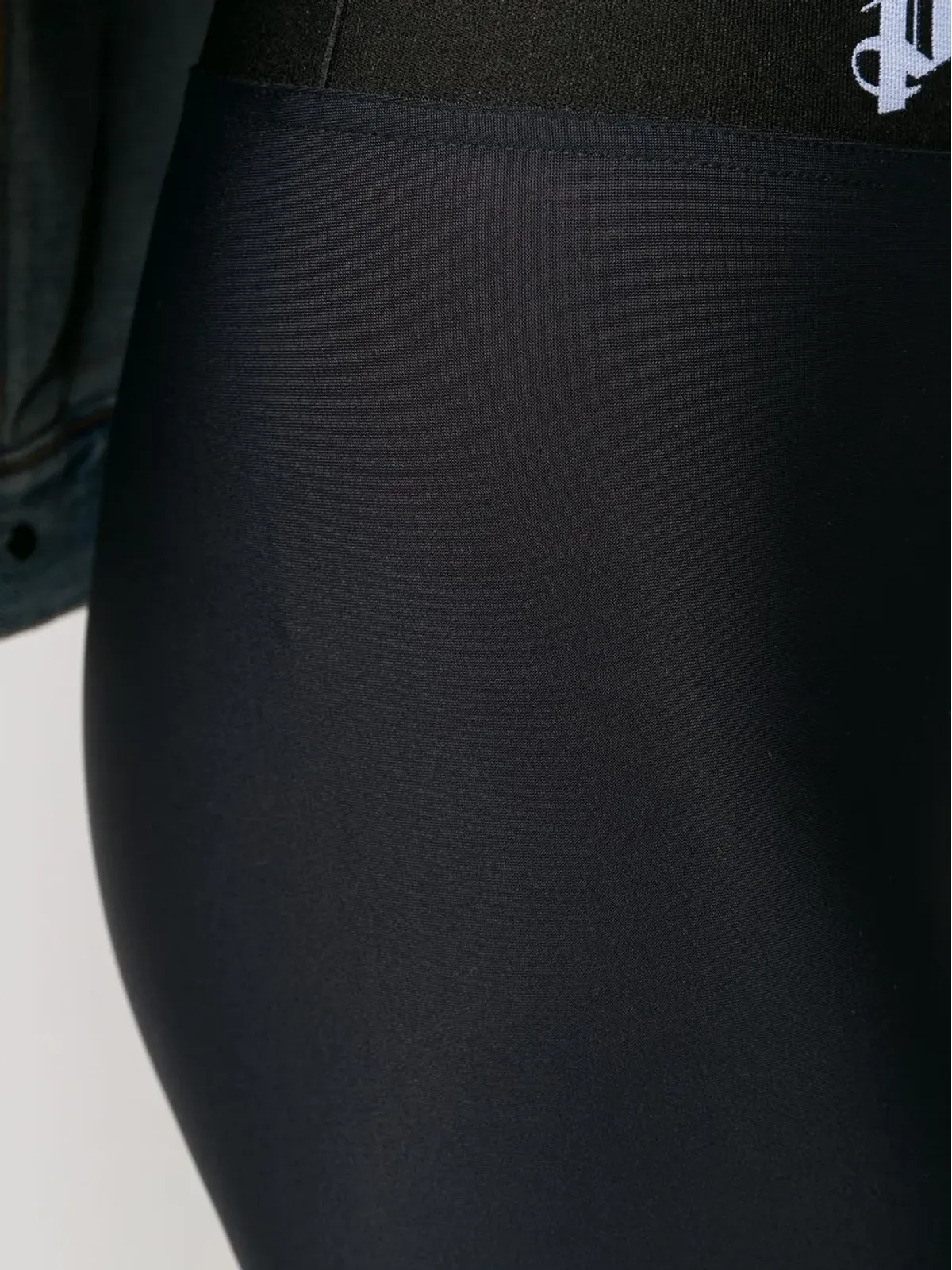 Palm Angels ロゴウエストバンド クロップドレギンス - 画像5
