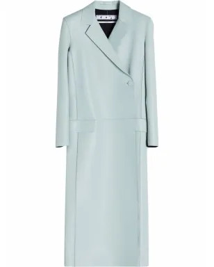 Off-White Cardbox leather coat - Green - サムネイル1