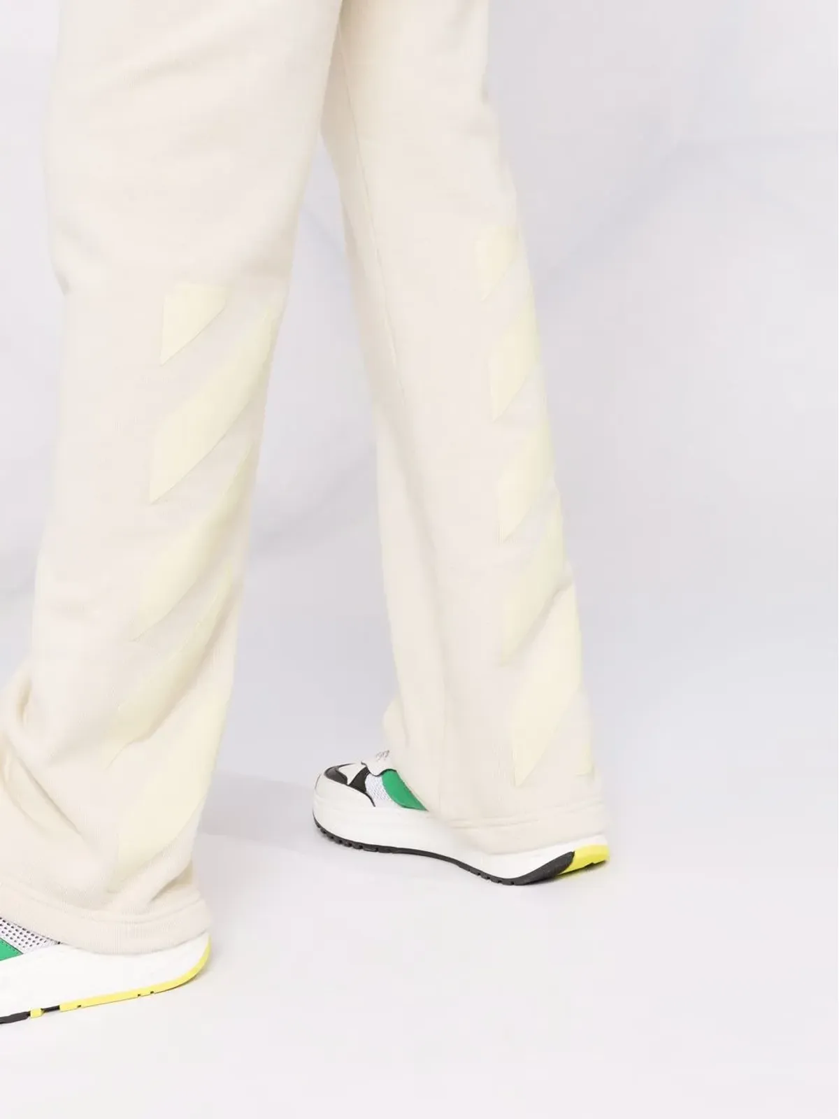 Off-White 斜めストライプ トラックパンツ - 画像3
