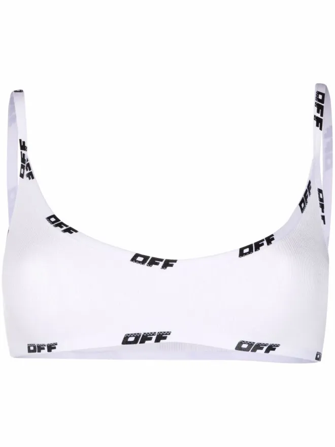 OFF-WHITE Off-White ロゴテープディテール ブラレットの商品画像