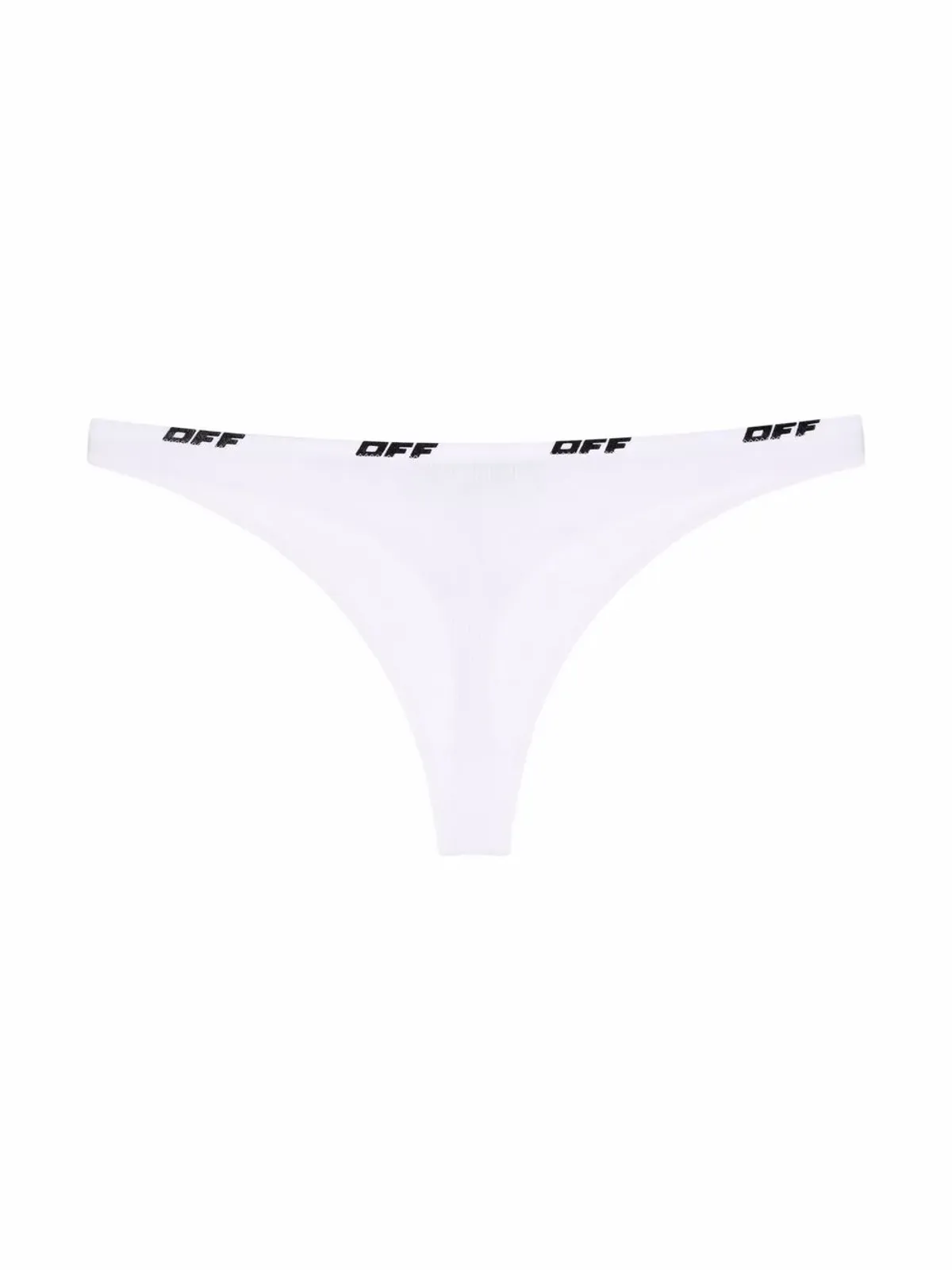 Off-White ロゴテープディテール Tバックショーツ（2枚セット） - 画像2
