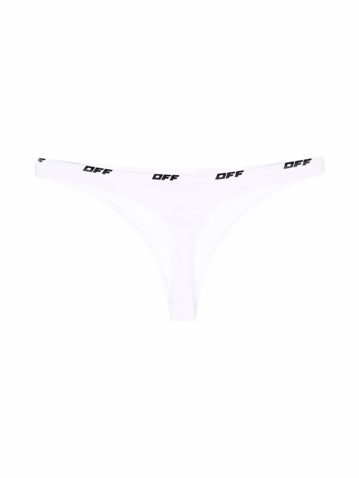 Off-White ロゴテープディテール Tバックショーツ（2枚セット） - 画像3