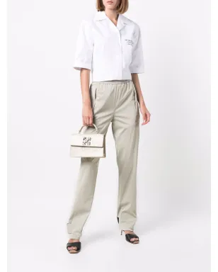 Off-White Hands Off ロゴ トラックパンツ（ニュートラルカラー） - サムネイル2