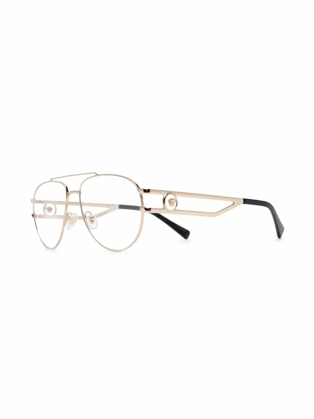 Versace Eyewear VE1260 メデューサ ヘッド サングラス - ゴールド - 画像2