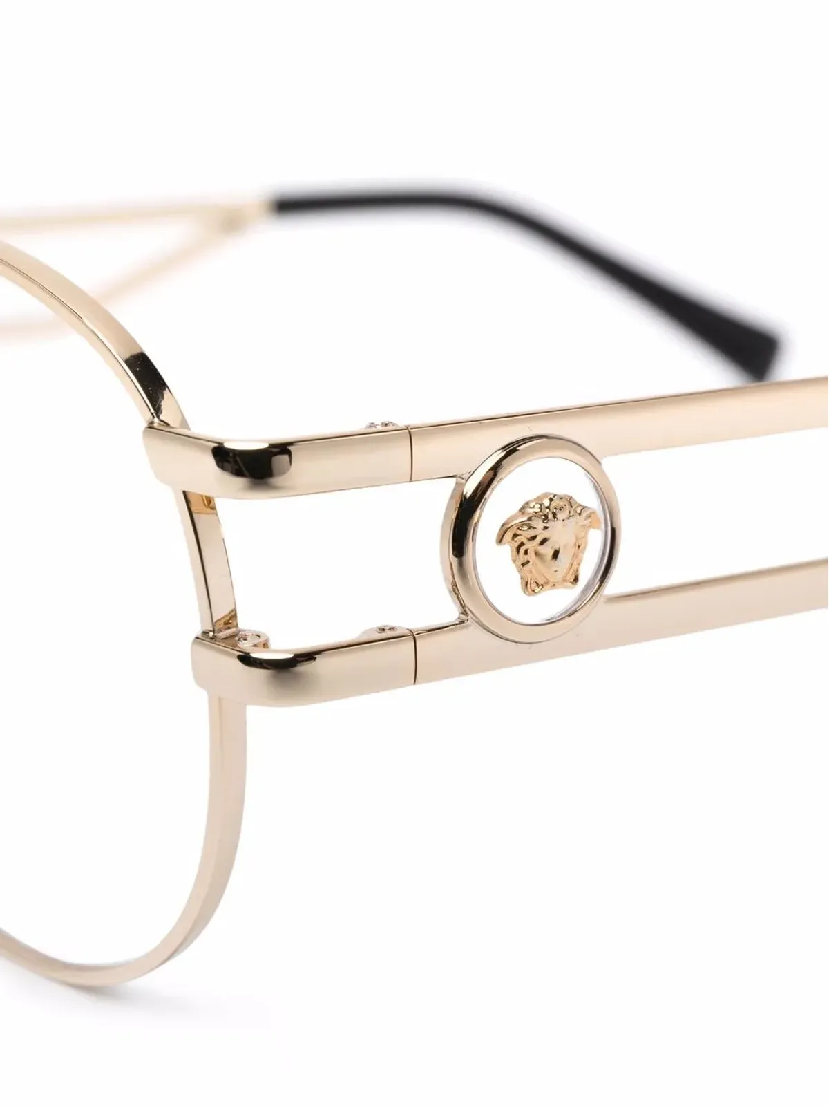 Versace Eyewear VE1260 メデューサ ヘッド サングラス - ゴールド - 画像3
