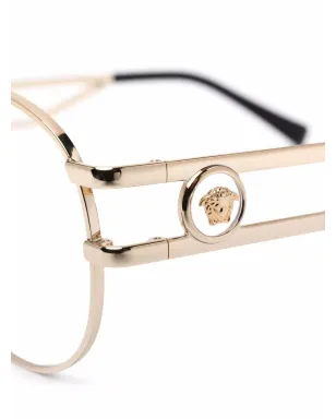 Versace Eyewear VE1260 メデューサ ヘッド サングラス - ゴールド - サムネイル3