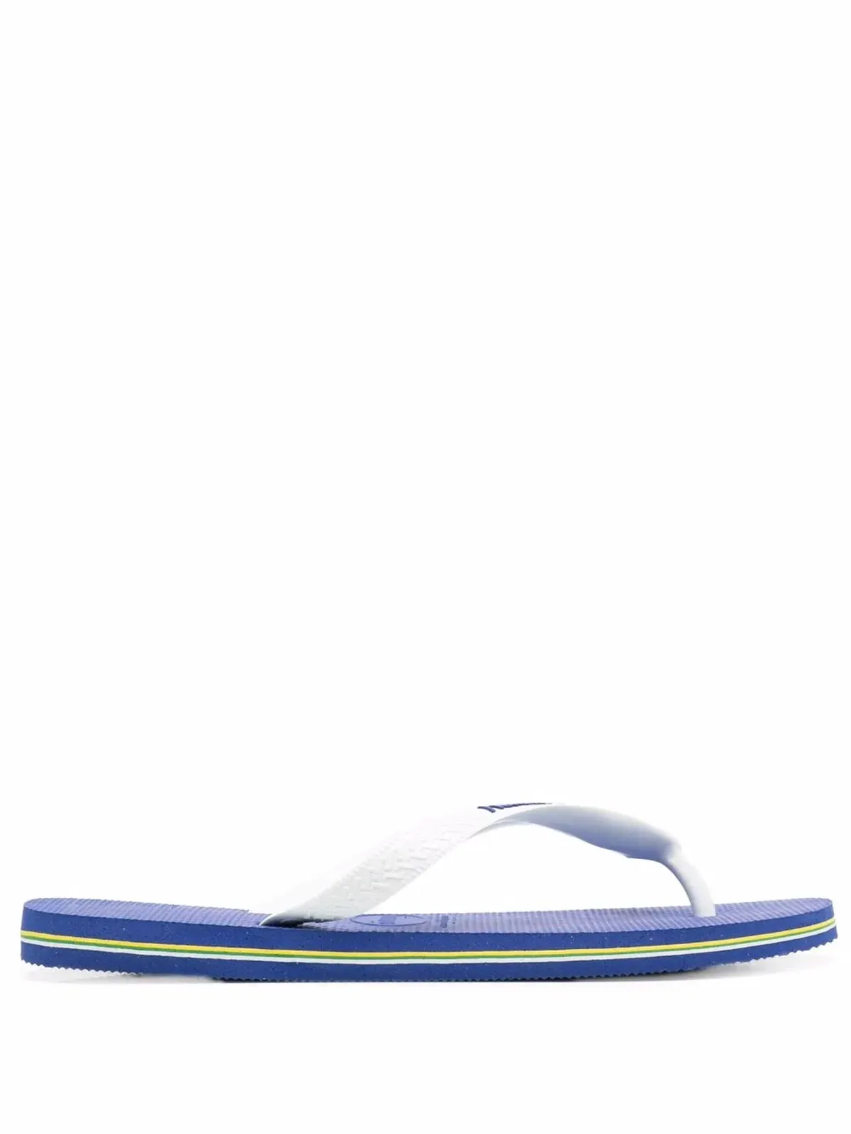 Havaianas ブラジル ロゴ スリップオン フリップフロップ - ホワイト - 画像1