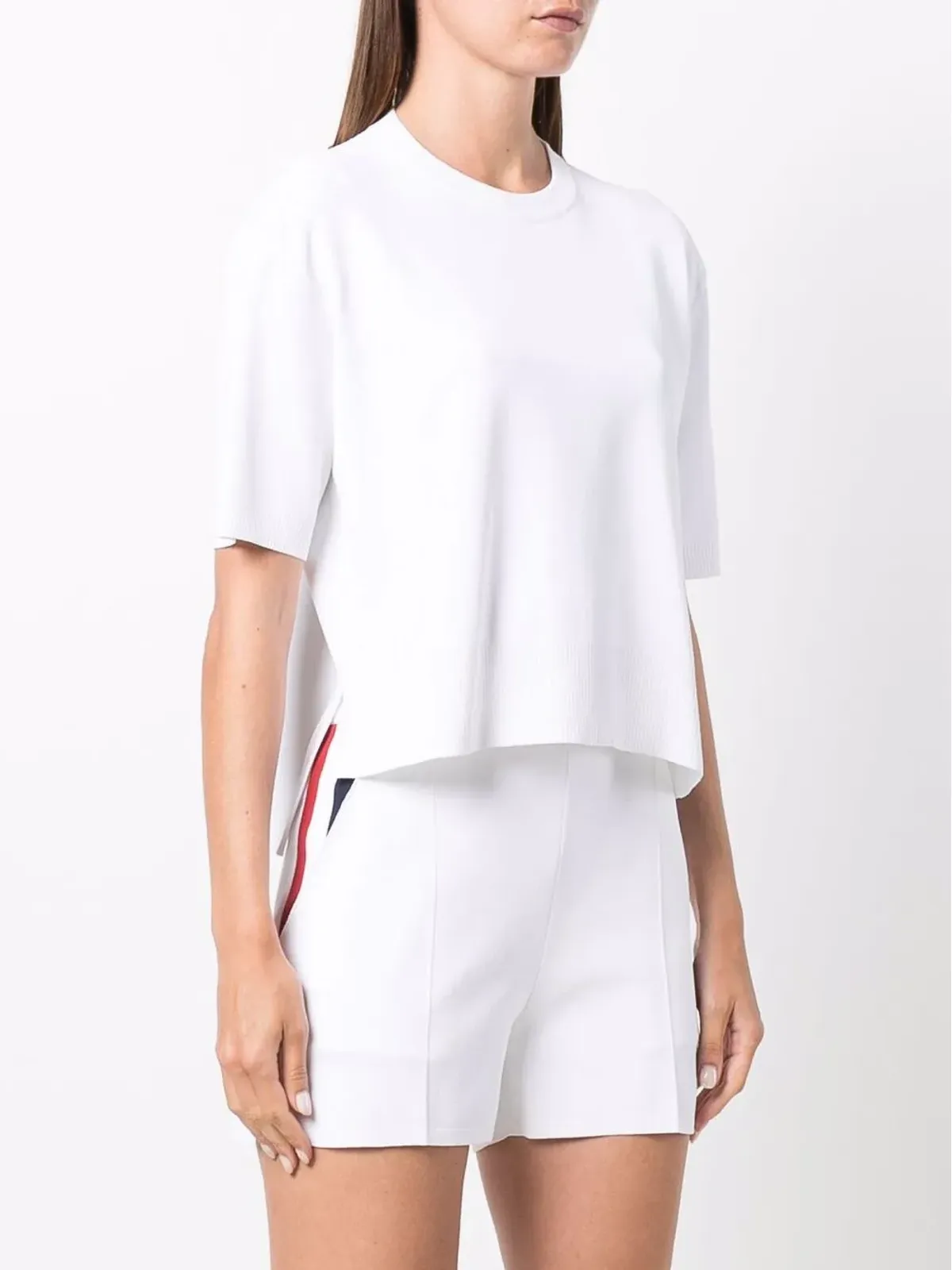Thom Browne RWBインターシャニットトップ - 画像3