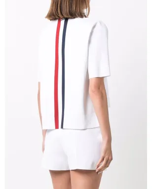 Thom Browne RWBインターシャニットトップ - サムネイル4