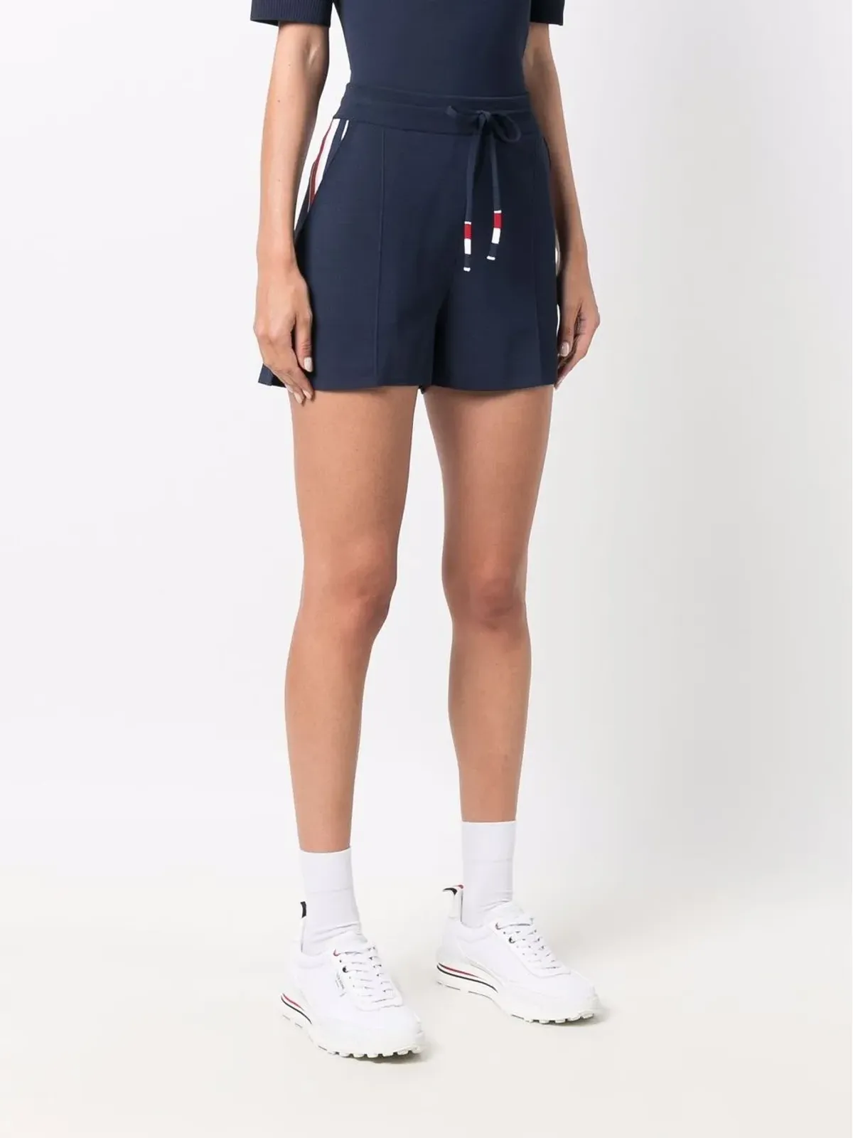 Thom Browne RWBピンタックショーツ - 画像3