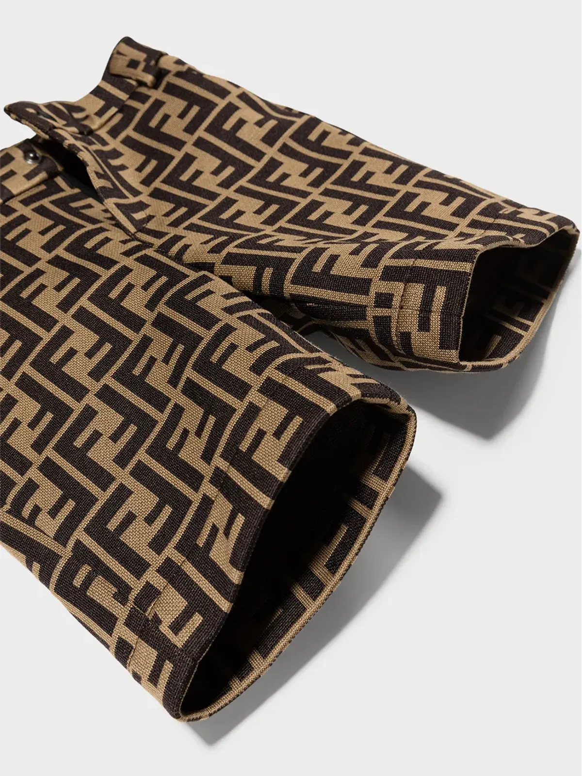 Fendi Kids FF-logoショーツ - 画像5