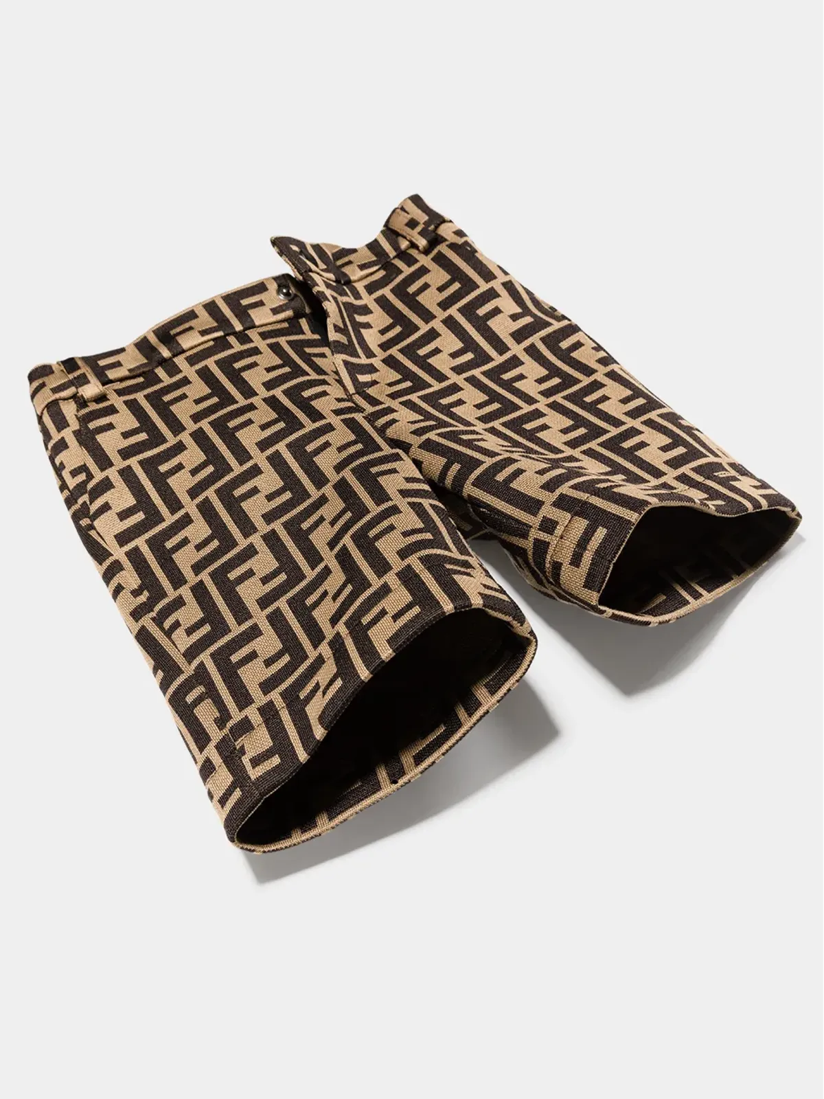 Fendi Kids FF-logoショーツ - 画像2