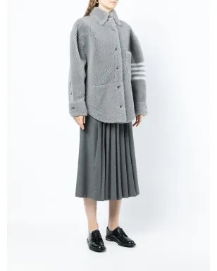Thom Browne 4-Bar オーバーサイズ シャツジャケット - サムネイル3