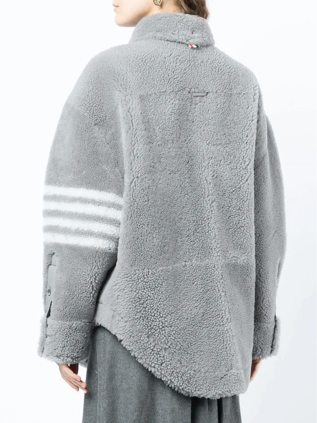 Thom Browne 4-Bar オーバーサイズ シャツジャケット - 画像4