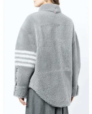 Thom Browne 4-Bar オーバーサイズ シャツジャケット - サムネイル4