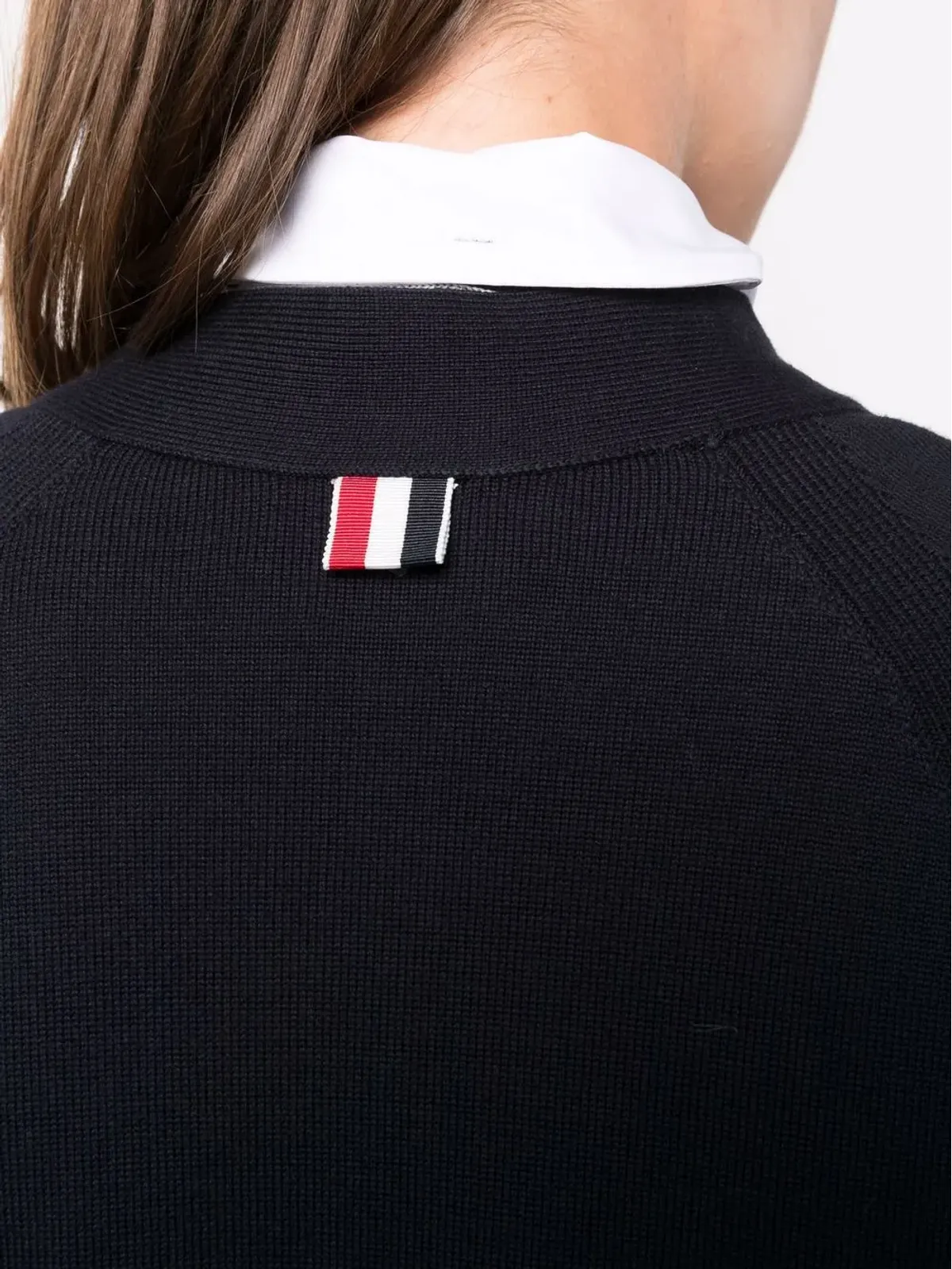 Thom Browne 4-Bar編みカーディガン - 画像5