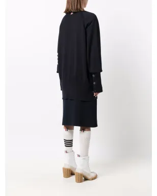 Thom Browne 4-Bar編みカーディガン - サムネイル4