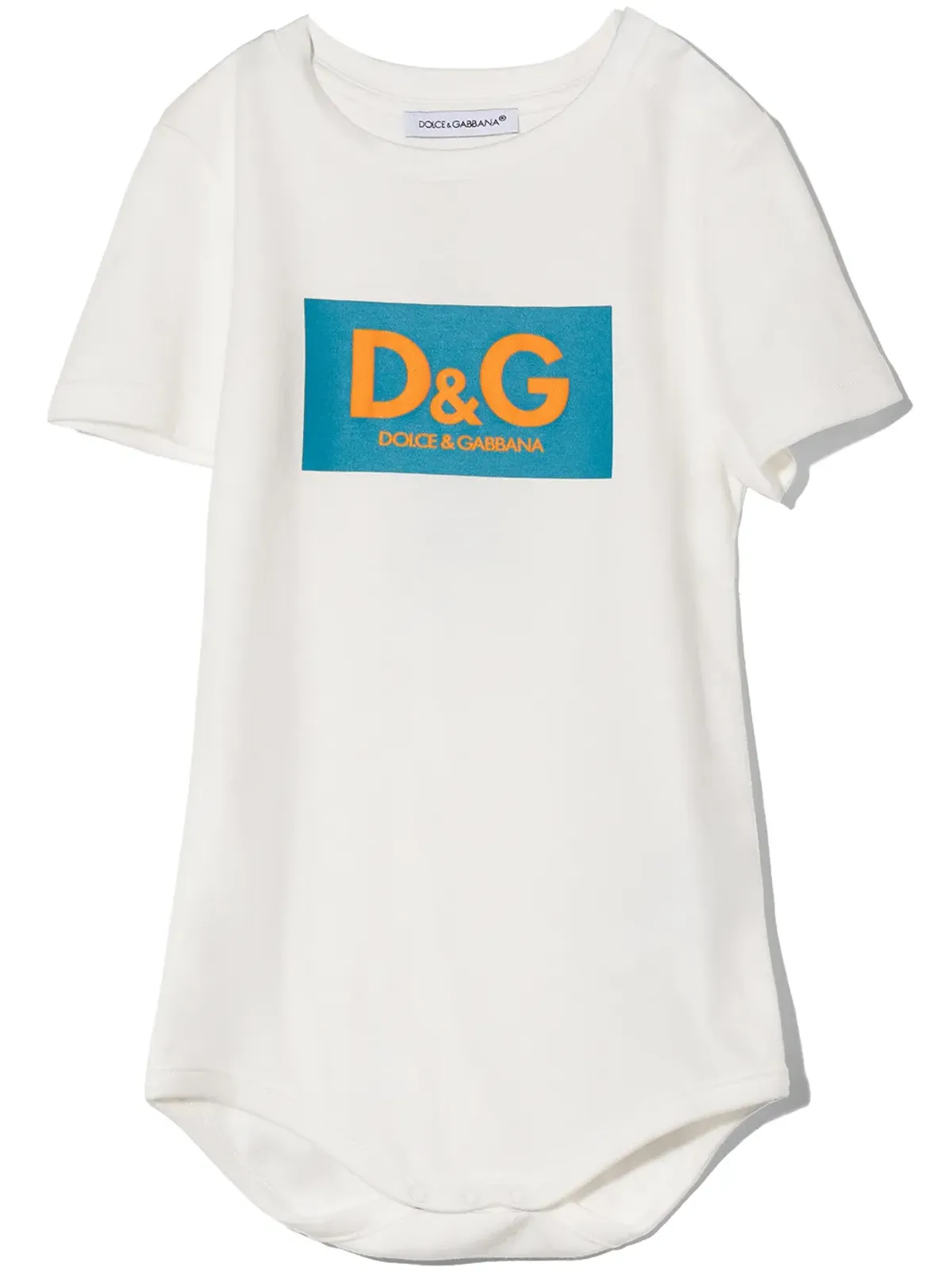 Dolce & Gabbana Kids ロゴプリント半袖ボディ - 画像1