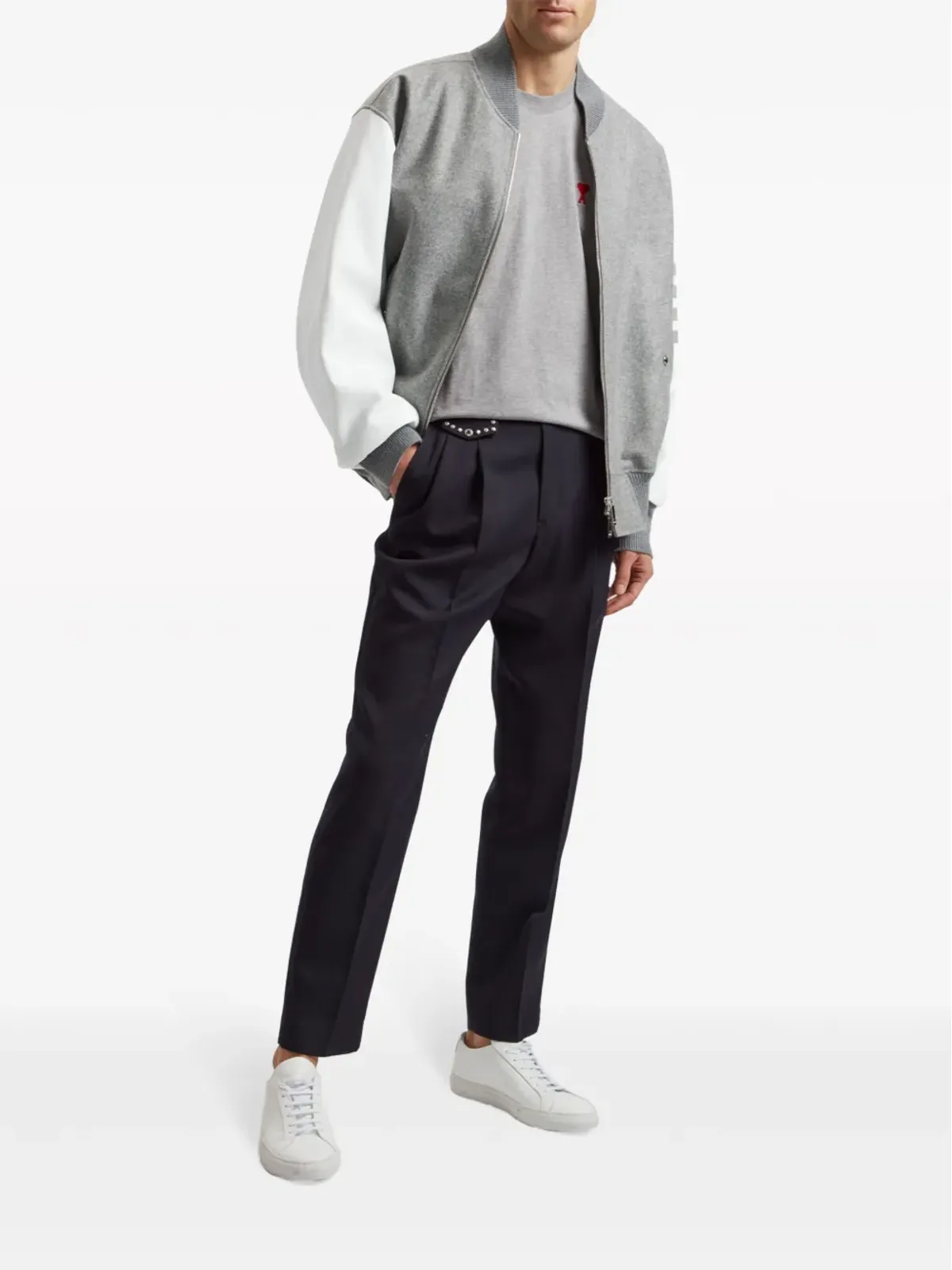 Thom Browne 4バー・ストライプ ボンバージャケット - 画像2