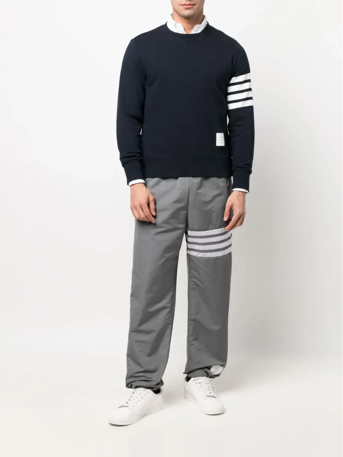 Thom Browne 4-Barストライプのトラックパンツ - 画像2