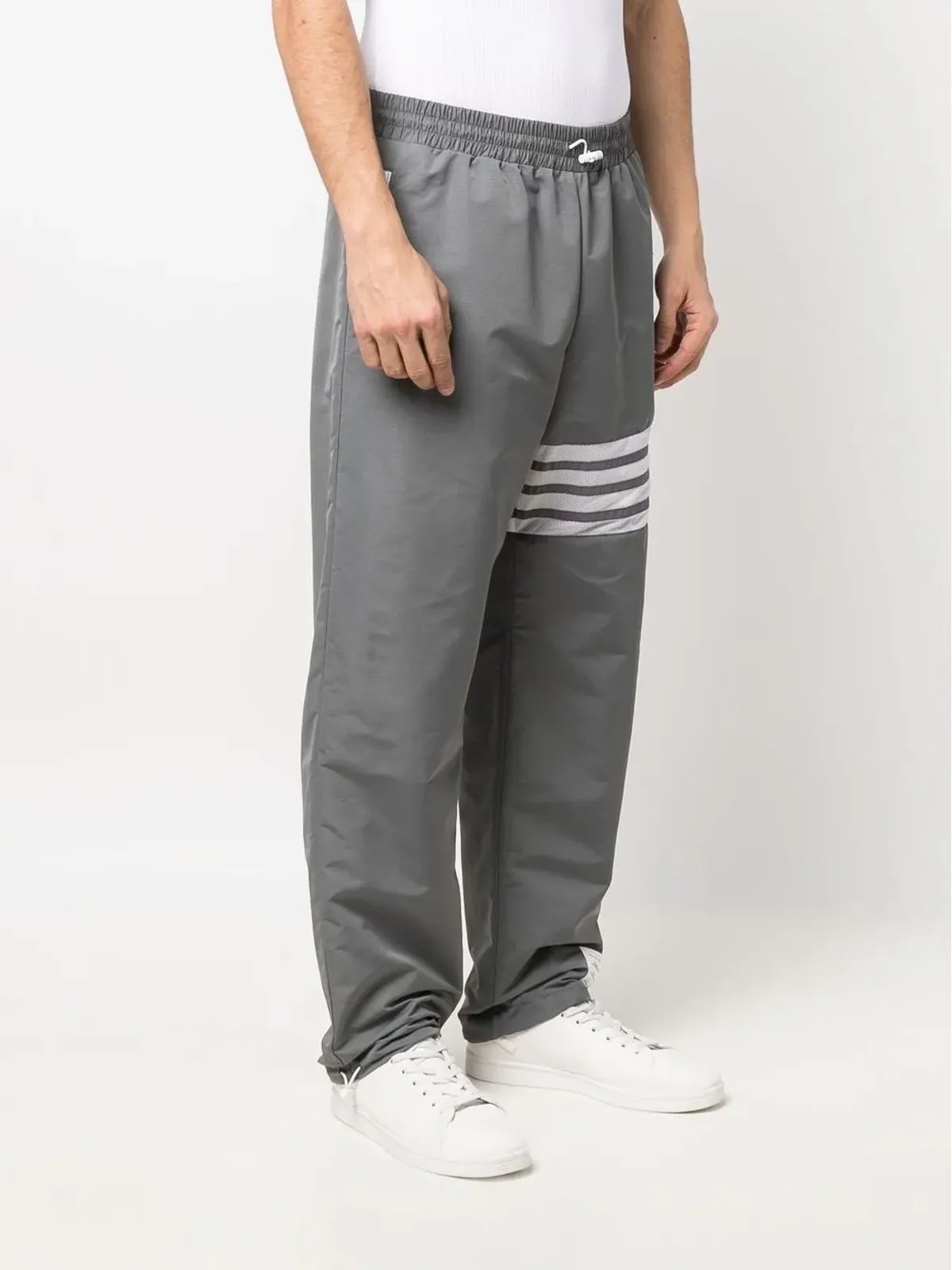 Thom Browne 4-Barストライプのトラックパンツ - 画像3