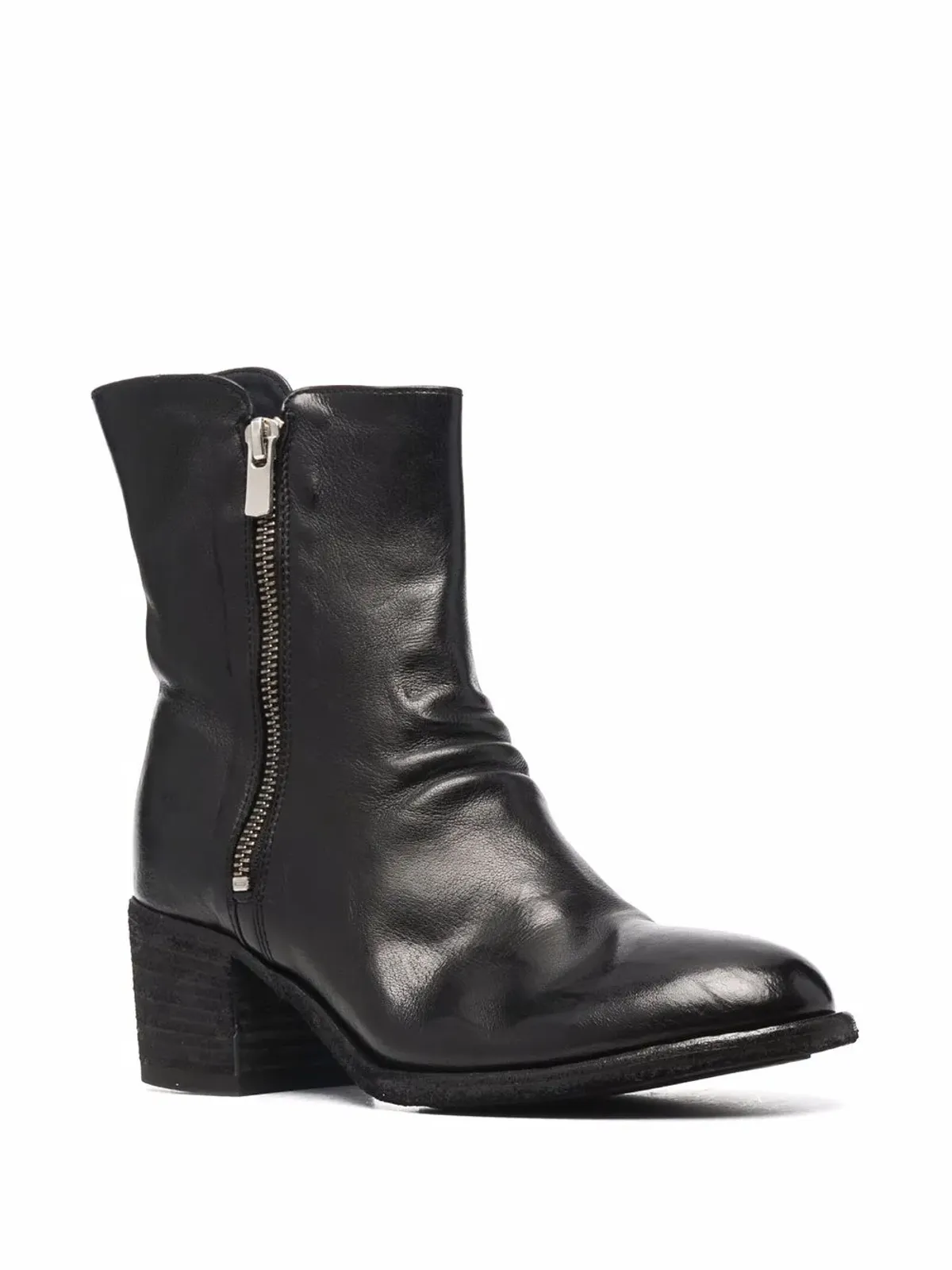 Officine Creative Denner 103 レザーブーツ - 画像2