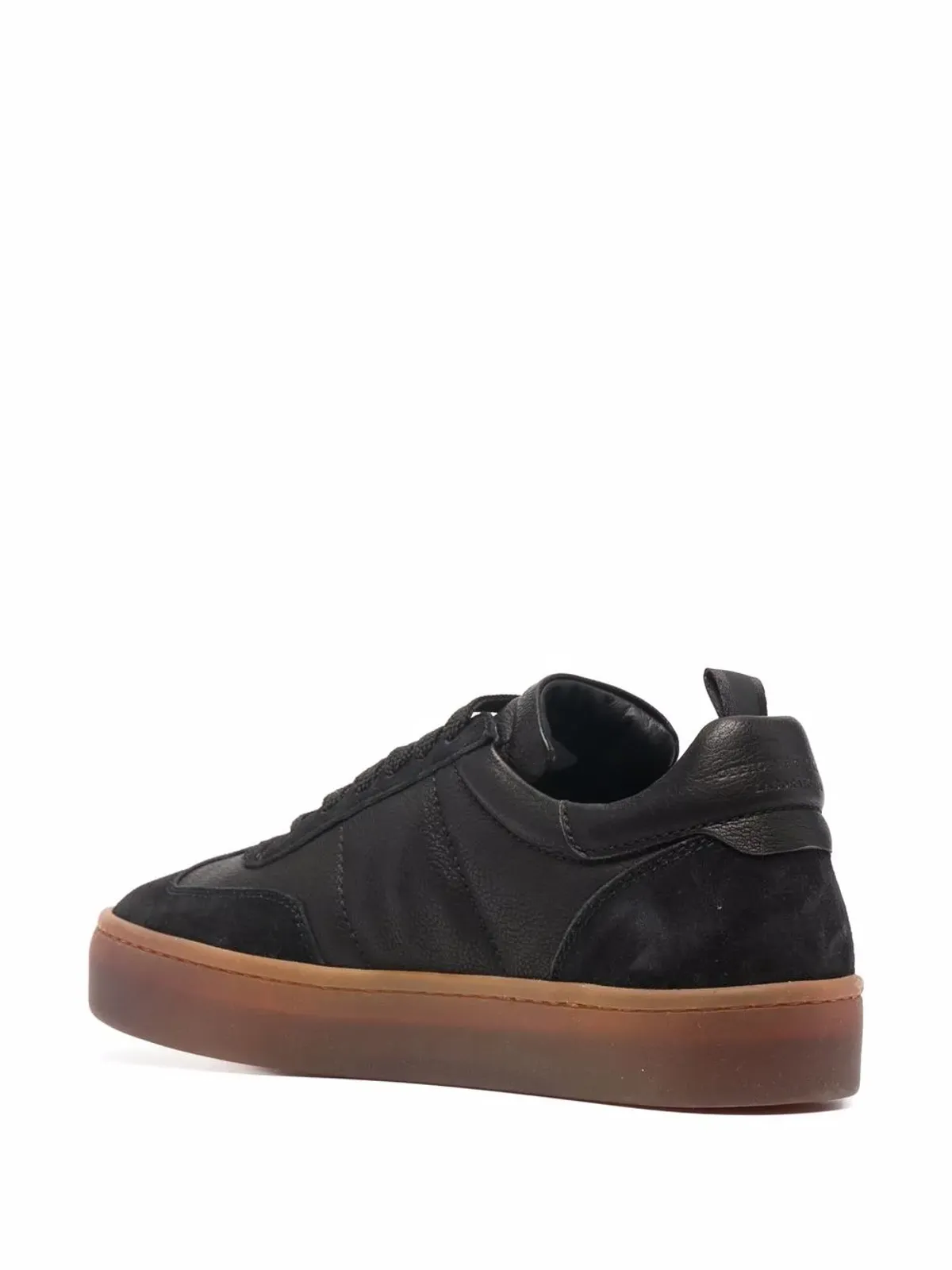 Officine Creative Kombined レザー トレーナー - 画像3