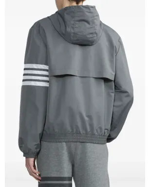 Thom Browne 4-Barストライプ フード付きジャケット - サムネイル4