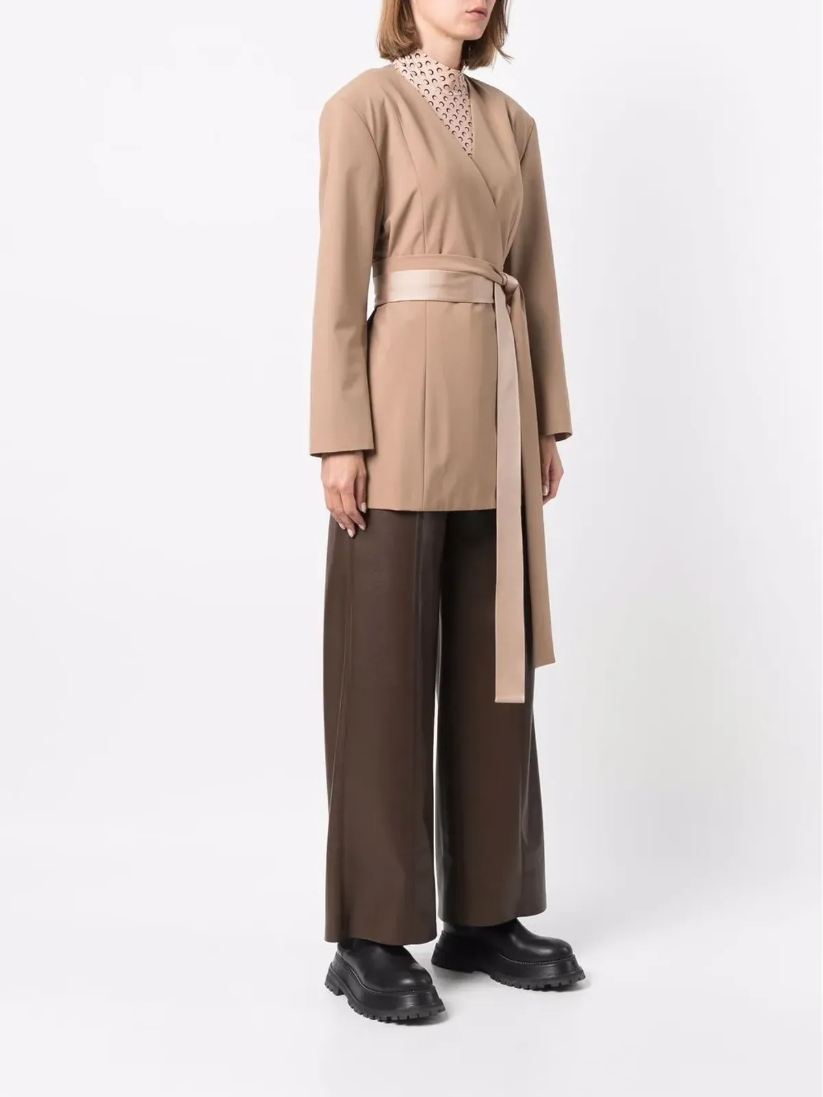 AMBUSH 長袖ウエストを結ぶジャケット - 画像3