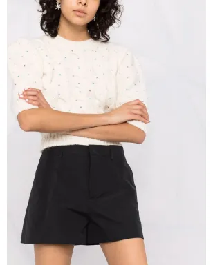 RED Valentino テーラード ミッドライズショーツ - ブラック - サムネイル5
