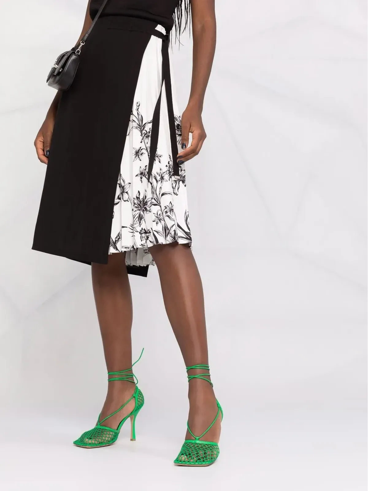 Ferragamo プリーツシルクスカート - 画像5