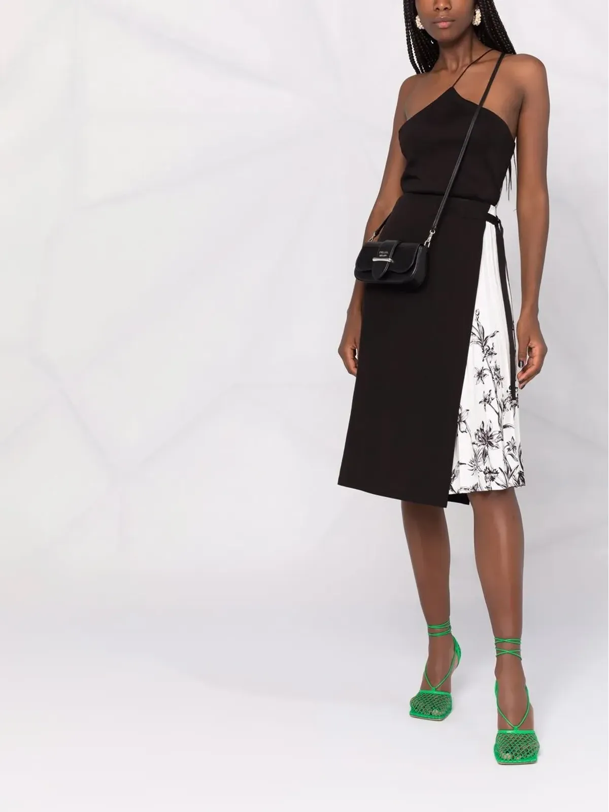 Ferragamo プリーツシルクスカート - 画像2