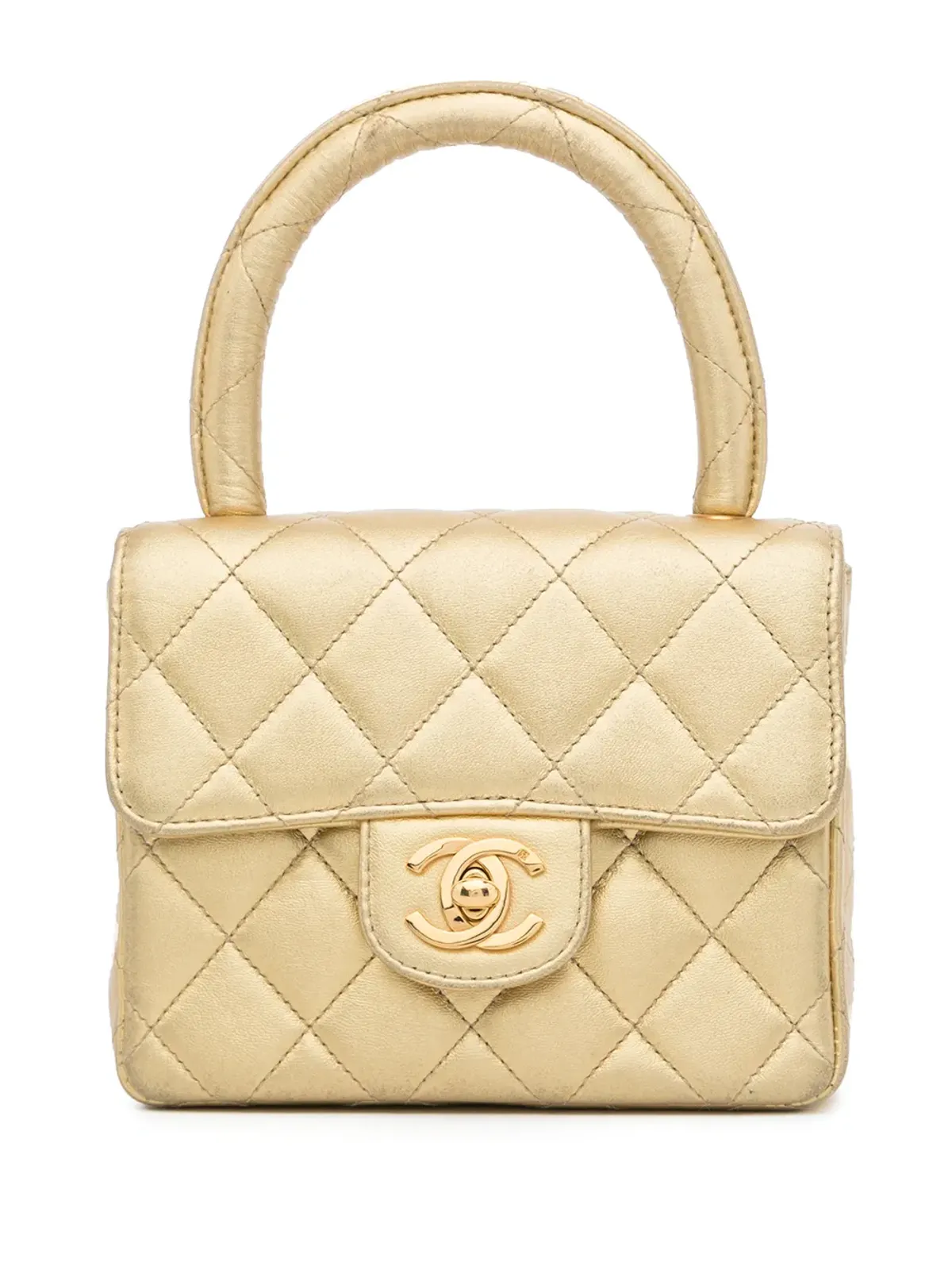 CHANEL ビンテージ 1992年 ミクロ・クラシック・フラップバッグ - 画像1