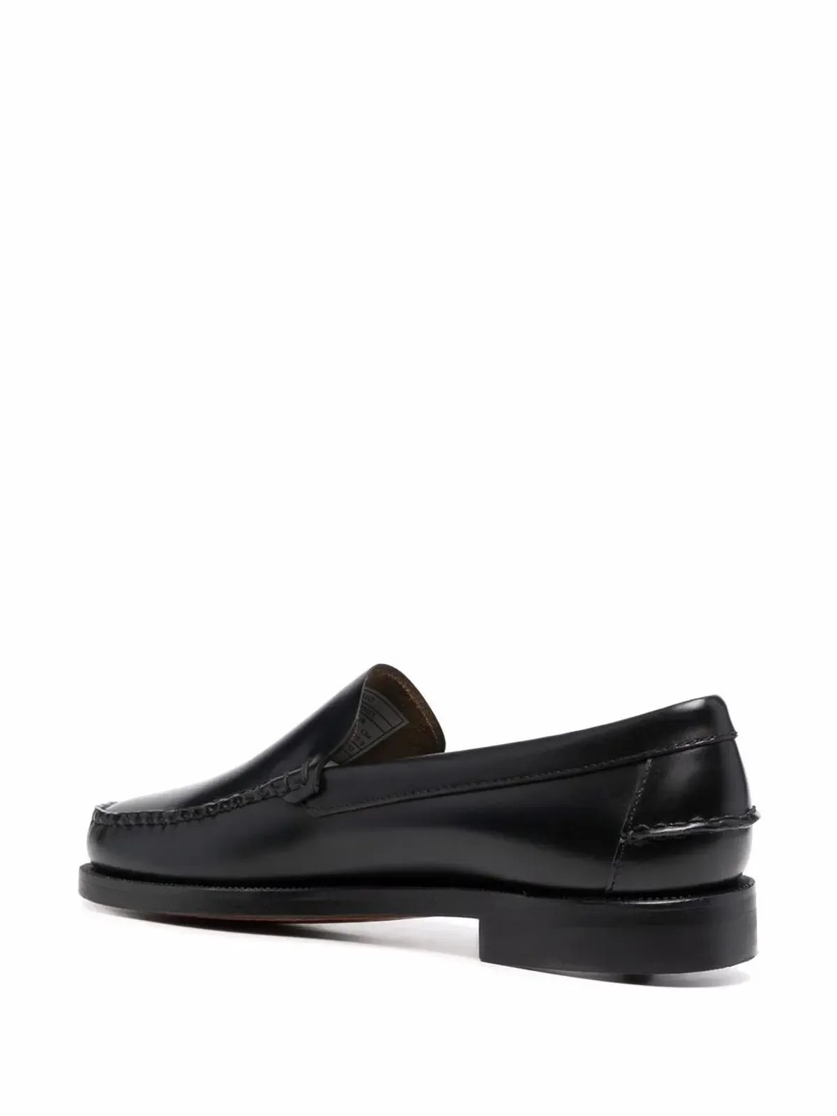 Sebago ポリッシュドレザー ローファー ブラック - 画像3
