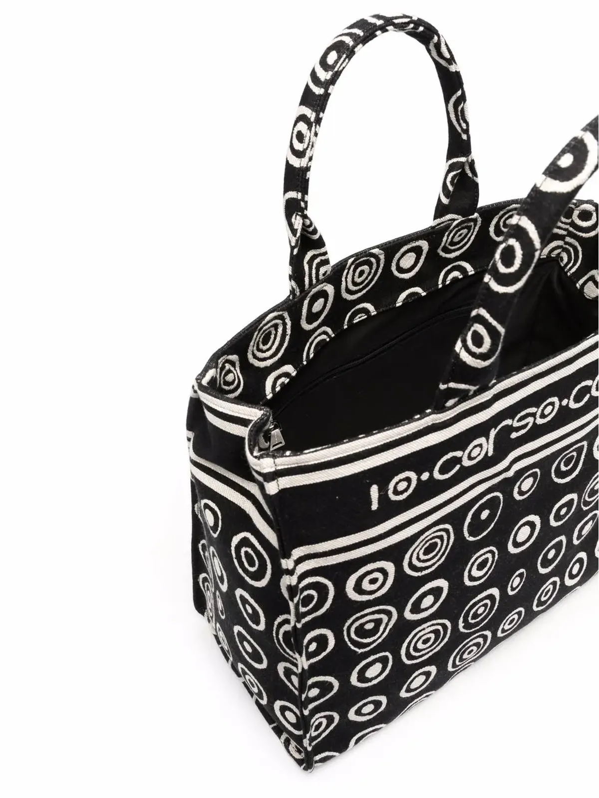 10 CORSO COMO グラフィックプリント キャンバス トート - 画像5