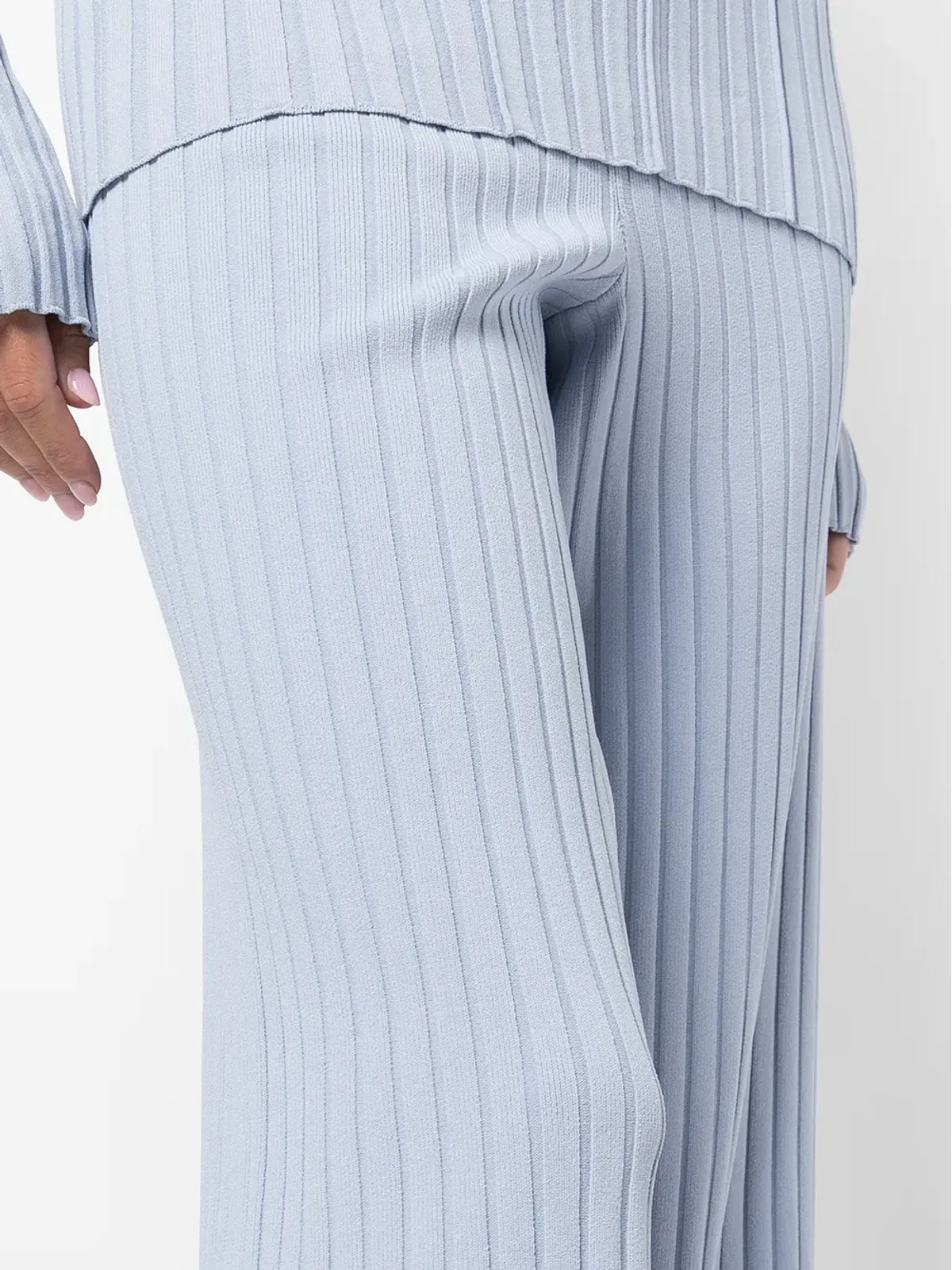 Proenza Schouler White Label ライトウェイトリブニットパンツ - 画像5