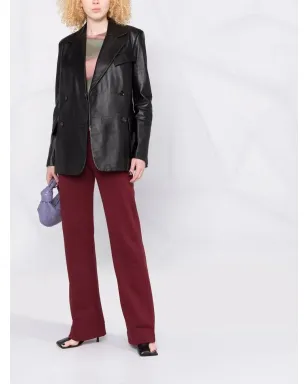 Proenza Schouler シングルブレスト レザーブレザー - サムネイル2