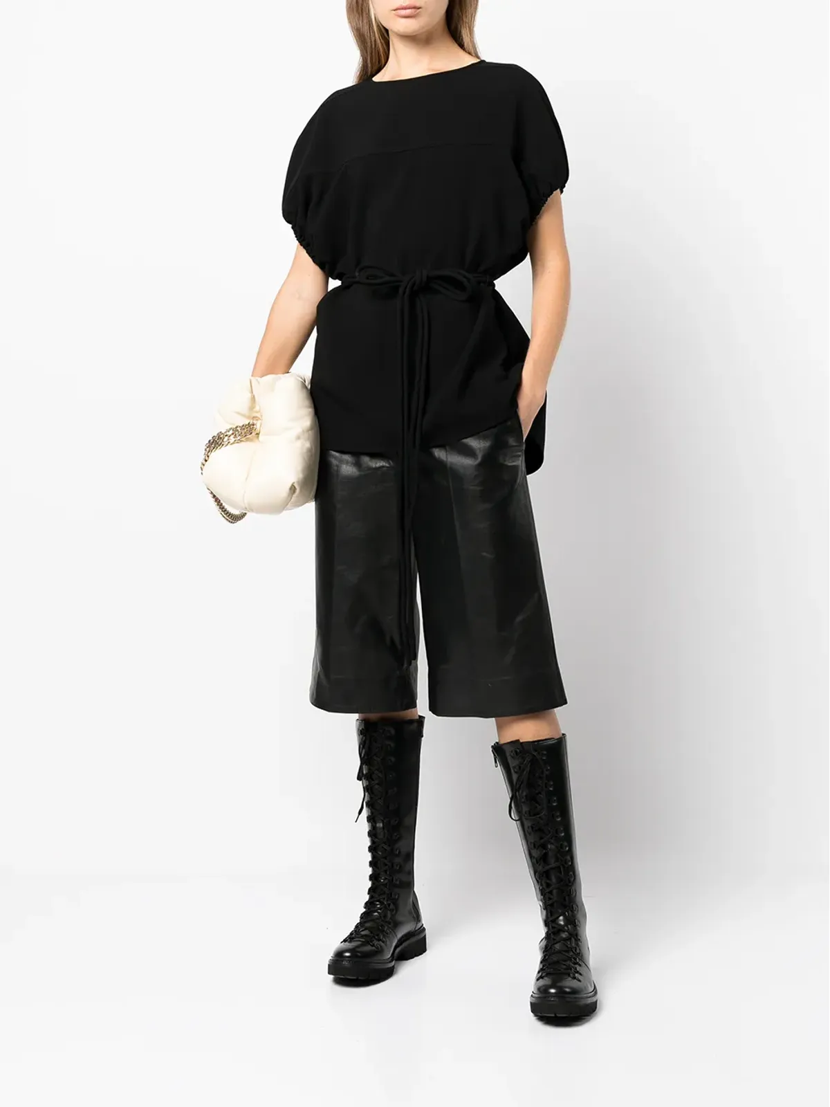 Proenza Schouler マットクレープ コクーントップ - 画像2