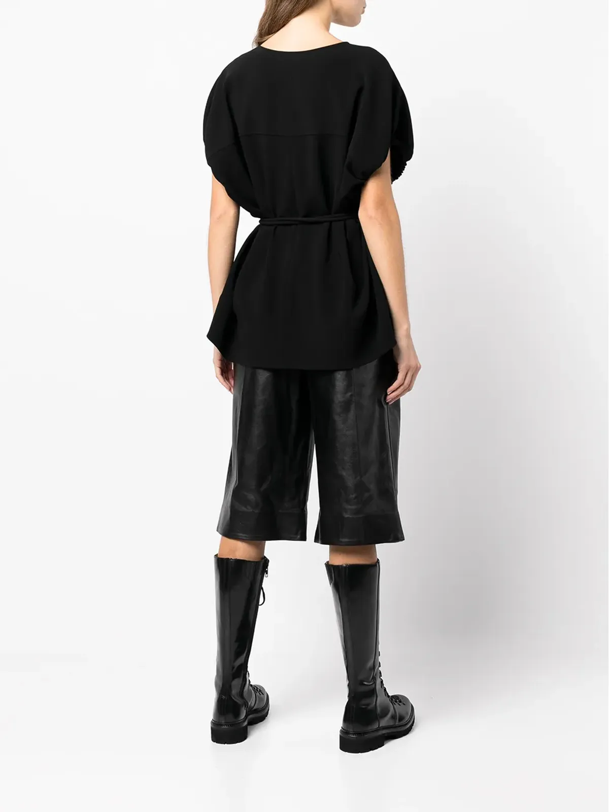 Proenza Schouler マットクレープ コクーントップ - 画像4