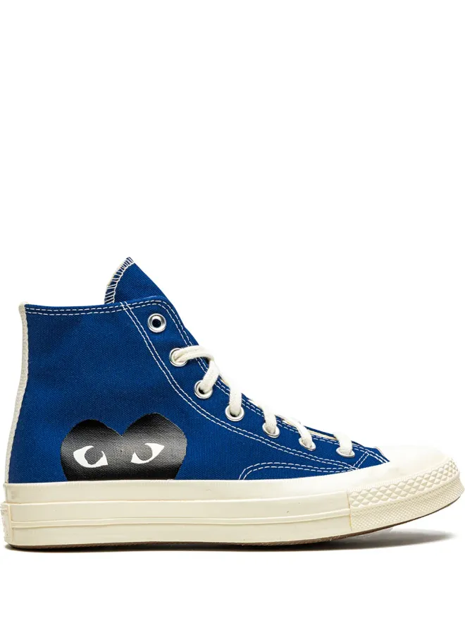 Converse Converse コムデギャルソン・プレイ チャック70 ハイ ブルー・クォーツ スニーカーの商品画像