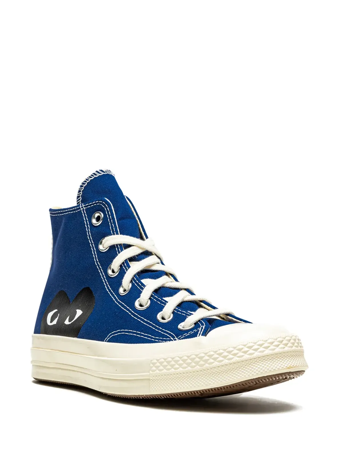 Converse コムデギャルソン・プレイ チャック70 ハイ ブルー・クォーツ スニーカー - 画像2