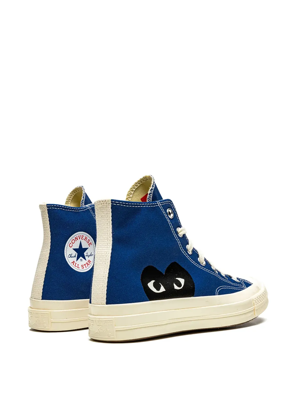Converse コムデギャルソン・プレイ チャック70 ハイ ブルー・クォーツ スニーカー - 画像3