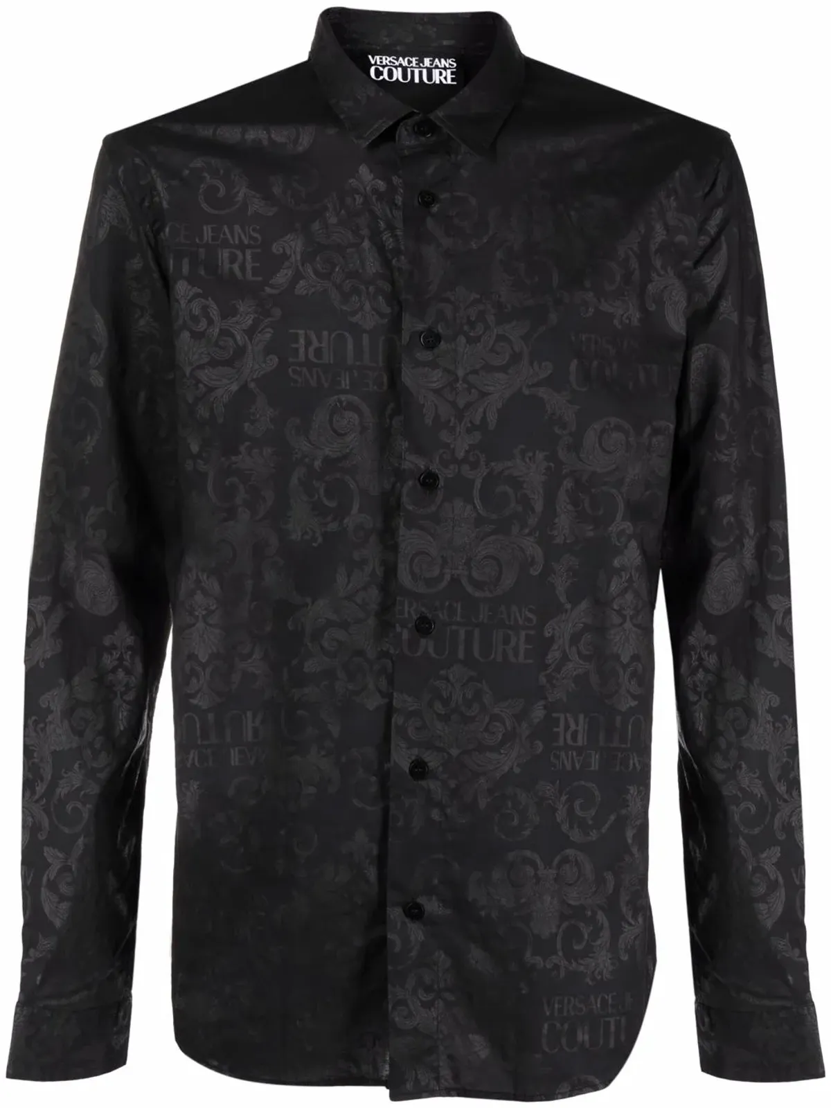Versace Jeans Couture バロッコプリント コットンシャツ - 画像1
