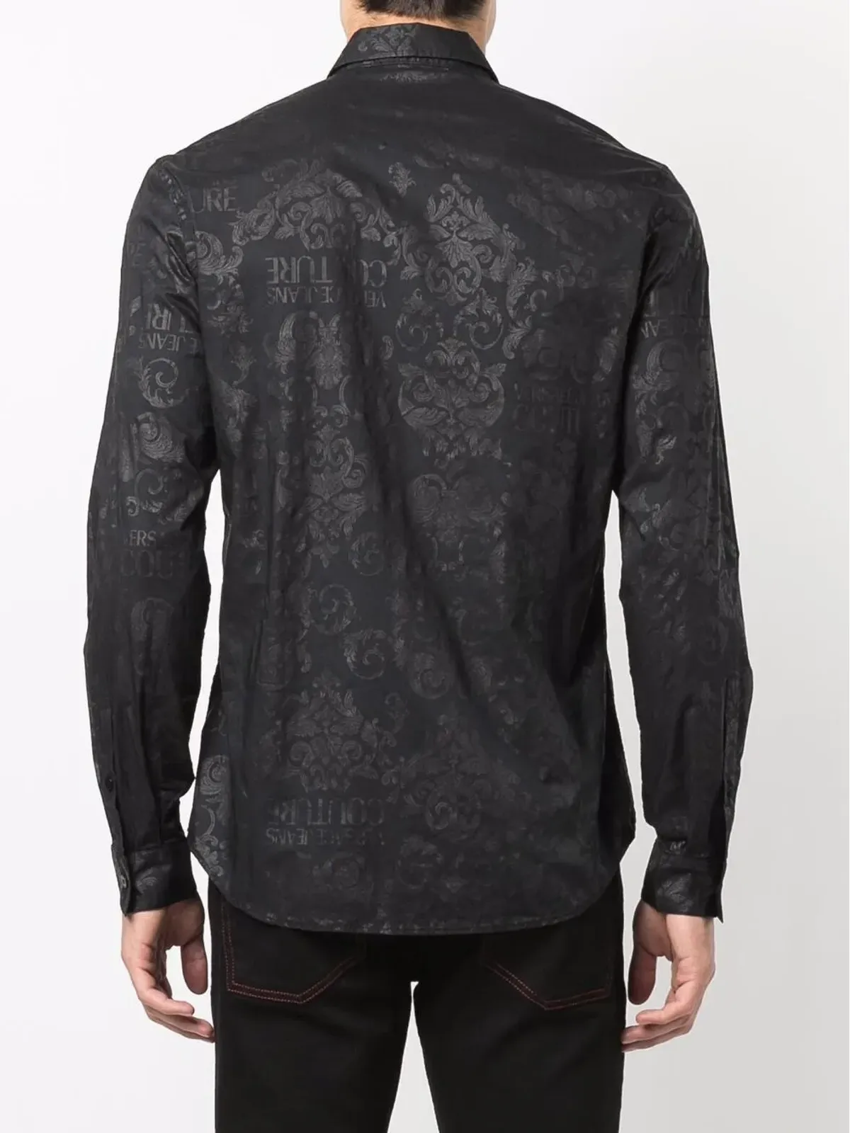 Versace Jeans Couture バロッコプリント コットンシャツ - 画像4
