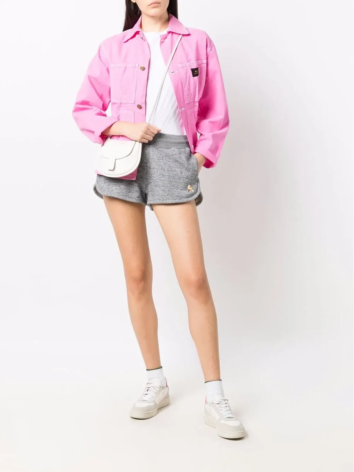Golden Goose 刺繍ロゴショートパンツ - 画像2