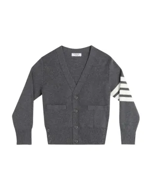 Thom Browne Kids ストライプ袖カーディガン - サムネイル1