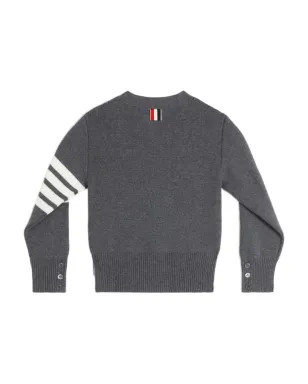 Thom Browne Kids ストライプ袖カーディガン - サムネイル2