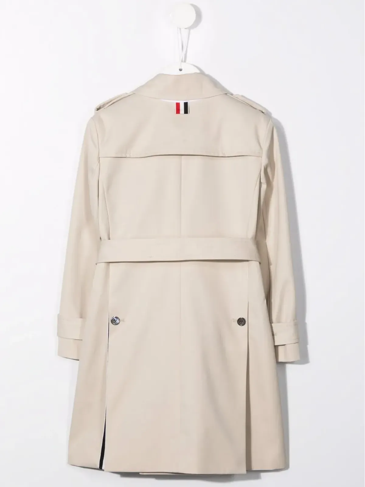 Thom Browne Kids ダブルブレスト トレンチコート - 画像2