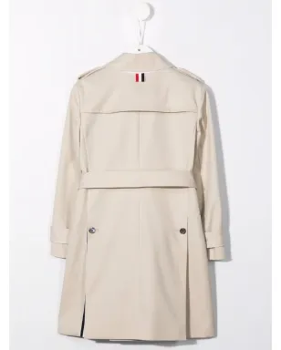 Thom Browne Kids ダブルブレスト トレンチコート - サムネイル2