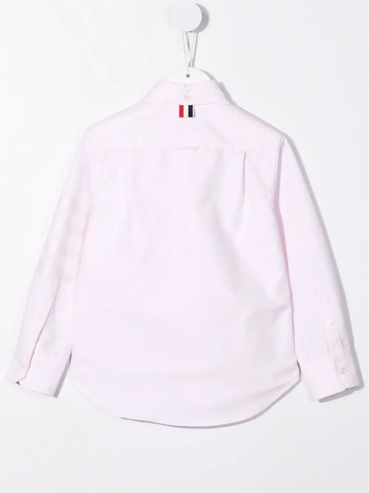 Thom Browne Kids ロゴプリント ボタンアップシャツ - 画像2